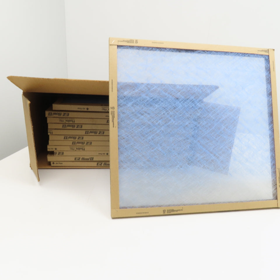 Flanders SuperFlow 2 20" x 21" x 1" Fiber Media Air Filter Lot Of 12