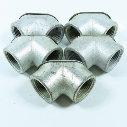 Appleton 1" Female Gasketed Pulling Elbow Conduit Fitting Lot of 5
