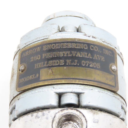 Arrow Engineering Model A Pneumatic Air Motor 1/8" NPT Ports 3/8" Shaft