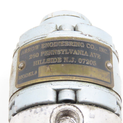 Arrow Engineering Model A Pneumatic Air Motor 1/8" NPT Ports 3/8" Shaft