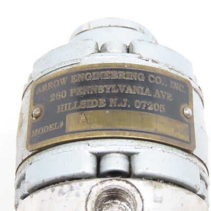 Arrow Engineering Model A Pneumatic Air Motor 1/8" NPT Ports 3/8" Shaft