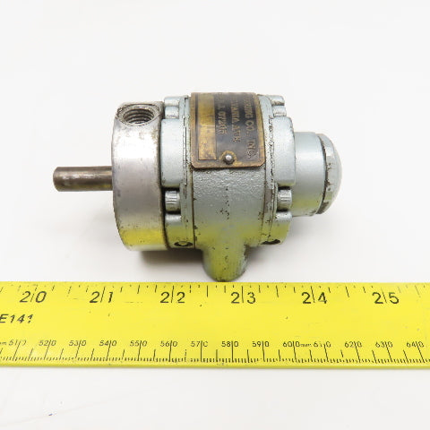 Arrow Engineering Model A Pneumatic Air Motor 1/8" NPT Ports 3/8" Shaft