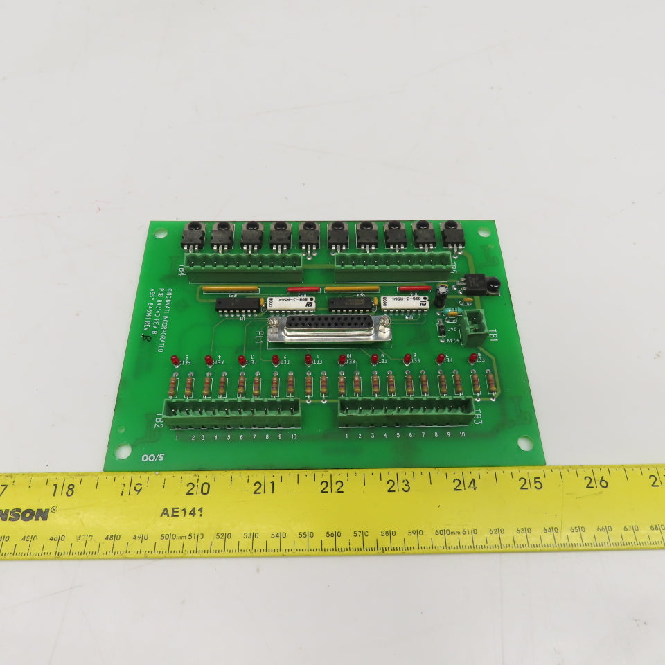 Cincinnati PCB 843140 REV B Assy 843141 Circuit Board Interface