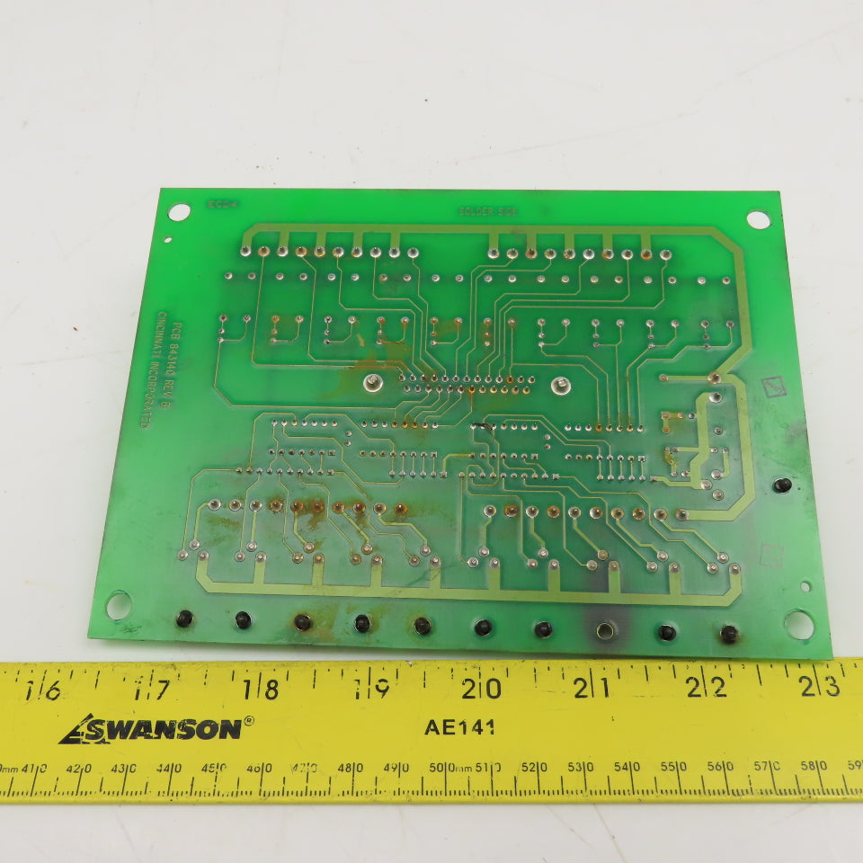 Cincinnati PCB 843140 REV B Assy 843141 Circuit Board Interface
