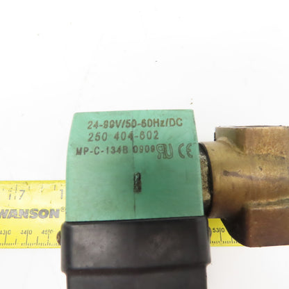 Asco 8262P232N 1/4" NPT 2 Way Solenoid Valve WO Inert Gas 24-99VDC