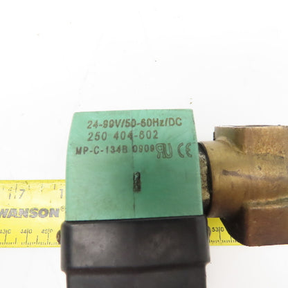 Asco 8262P232N 1/4" NPT 2 Way Solenoid Valve WO Inert Gas 24-99VDC