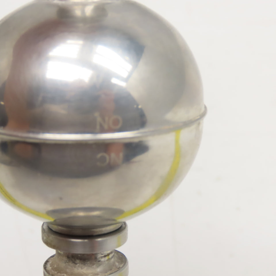 Dual Liquid Level Float Switch 11-1/2" OAL Stainless Steel