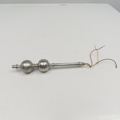 Dual Liquid Level Float Switch 11-1/2" OAL Stainless Steel