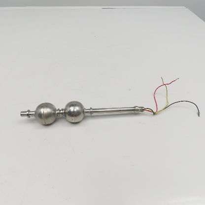 Dual Liquid Level Float Switch 11-1/2" OAL Stainless Steel