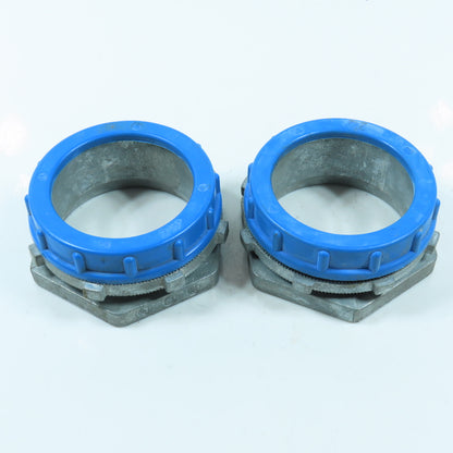 Bridgeport 2-1/2" EMT Conduit Box Connector Lot of 2
