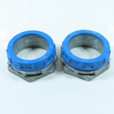 Bridgeport 2-1/2" EMT Conduit Box Connector Lot of 2