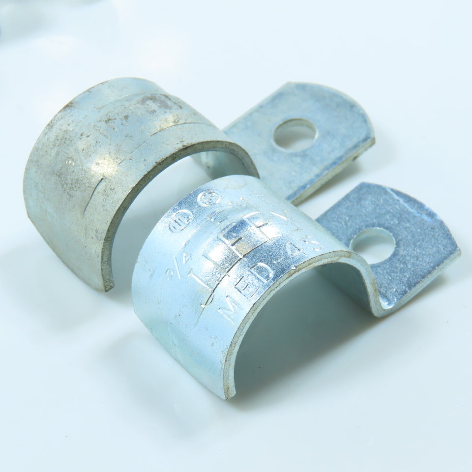 3/4" Conduit Strap Hanger Clamp 1 Hole Lot of 50
