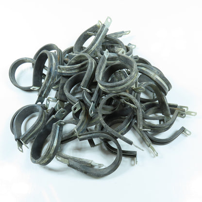 2" Cushioned Conduit Cable Wire Loop Clamp Lot of 36
