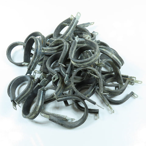 2" Cushioned Conduit Cable Wire Loop Clamp Lot of 36