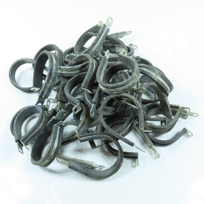 2" Cushioned Conduit Cable Wire Loop Clamp Lot of 36