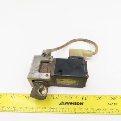 Burkert US00519 1/4" NPT Solenoid Control Valve 2 Way 24VDC Coil