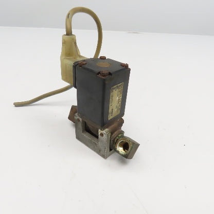 Burkert US00519 1/4" NPT Solenoid Control Valve 2 Way 24VDC Coil