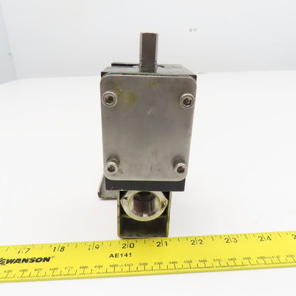 76-6-RT-6-S13 3/4" NPT Stainless Steel Pneumatic Controlled Ball Valve