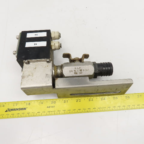 76-6-RT-6-S13 3/4" NPT Stainless Steel Pneumatic Controlled Ball Valve
