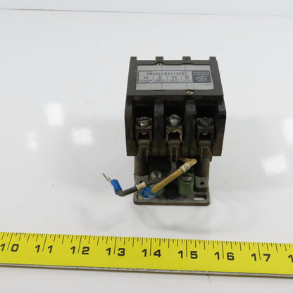 General Electric CR261FEB340AMA 600V Contactor 50FL Amps 62 Res Amps