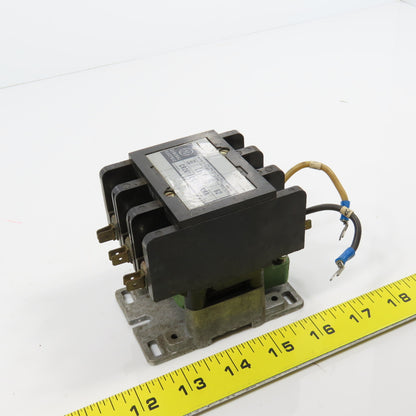 General Electric CR261FEB340AMA 600V Contactor 50FL Amps 62 Res Amps
