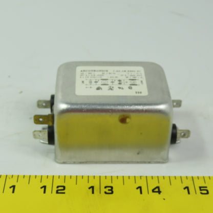 Arcotronics F.AK.DB.3300.ZC Suppression Filter W/ Faston Terminals120/220V 10A