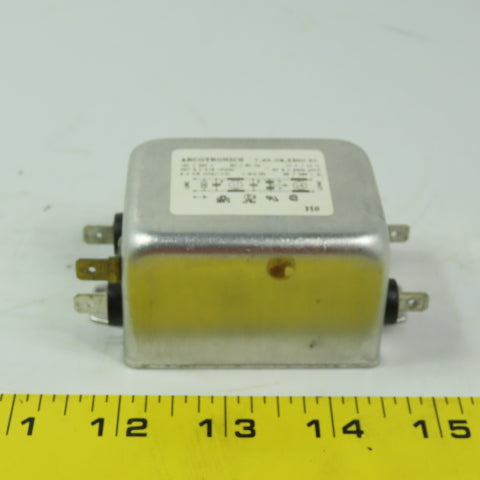 Arcotronics F.AK.DB.3300.ZC Suppression Filter W/ Faston Terminals120/220V 10A