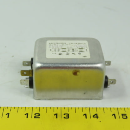 Arcotronics F.AK.DB.3300.ZC Suppression Filter W/ Faston Terminals120/220V 10A