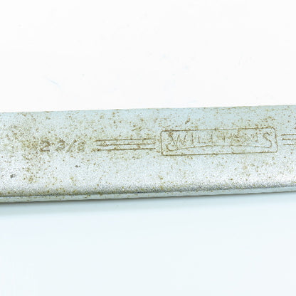 Williams Superwrench 2-3/8" Single Head Open End Wrench Heavy Duty Made In USA