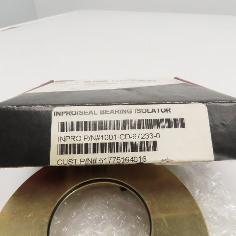 Inpro Seal 1001-CD-67233-0 Current Divider Ring 2.756" Shaft 3.756" Bore