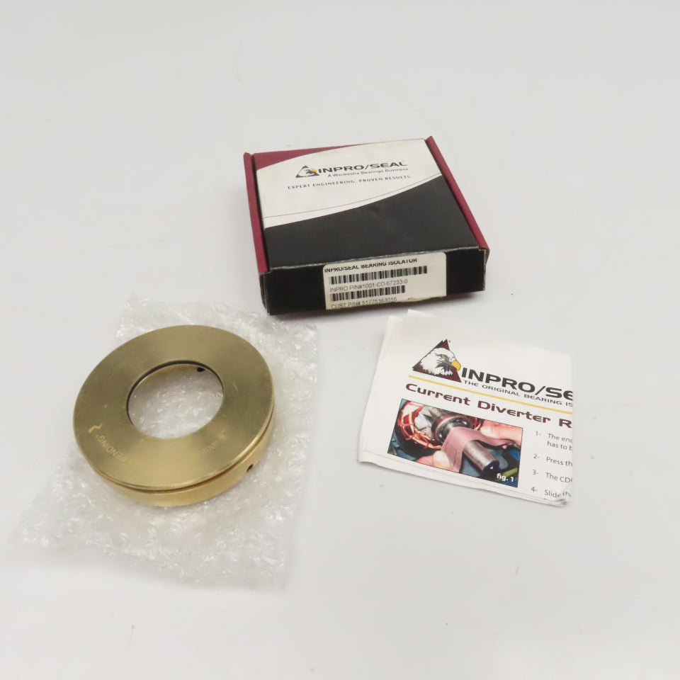 Inpro Seal 1001-CD-67233-0 Current Divider Ring 2.756" Shaft 3.756" Bore