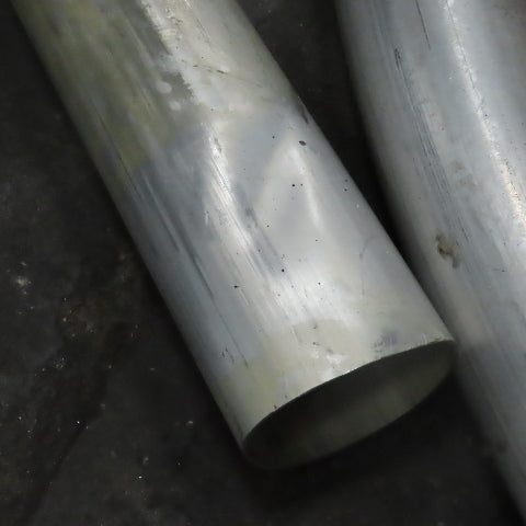 5" Extruded Aluminum Conduit 45° Bend & S Shape 70-84" OAL Mixed Lot Of 10