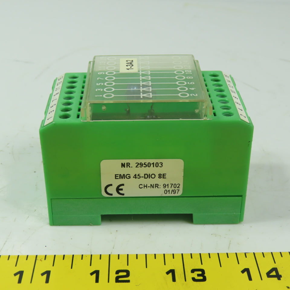 Phoenix Contact EMG 45-DI0 8E NR 2950103 Diode Block