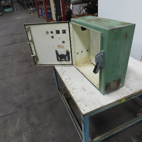 Hoffman A24SA2610LP 24" x 26" 10" Wall Mount Electrical Enclosure W/Backplate
