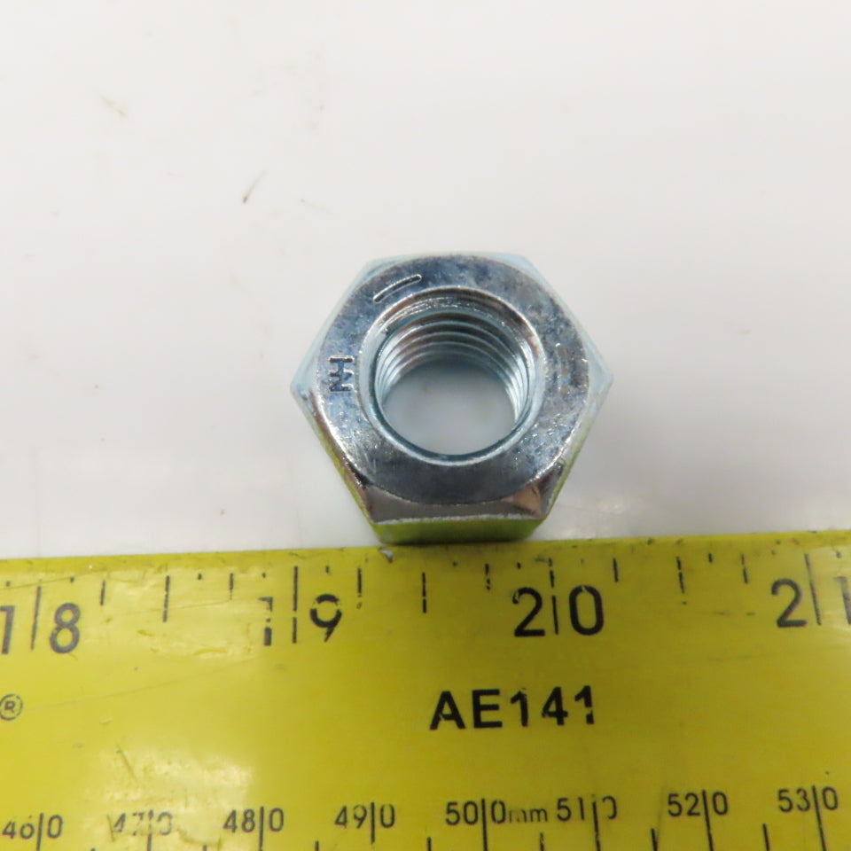 5/8"-11 Hex Nut G5 Zinc Plated Lot Of 50