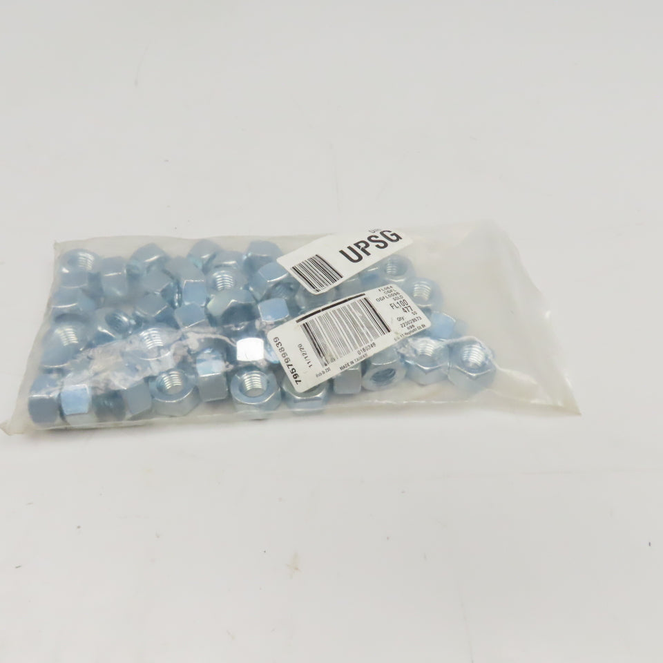 5/8"-11 Hex Nut G5 Zinc Plated Lot Of 50