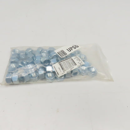 5/8"-11 Hex Nut G5 Zinc Plated Lot Of 50
