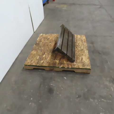 Mazak M-32 MTV 414/22 35-3/8" x 16-1/8" T-Slot Jig Fixture Milling Table