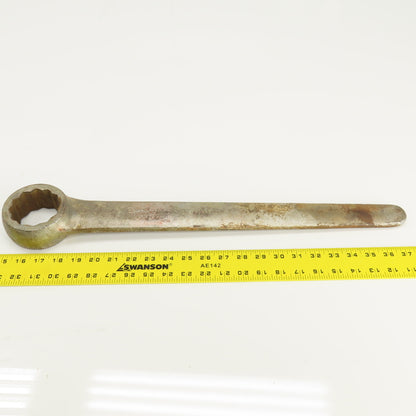 Williams 2-3/8" Single Head Box End Wrench 12 Point Heavy Duty Made In USA