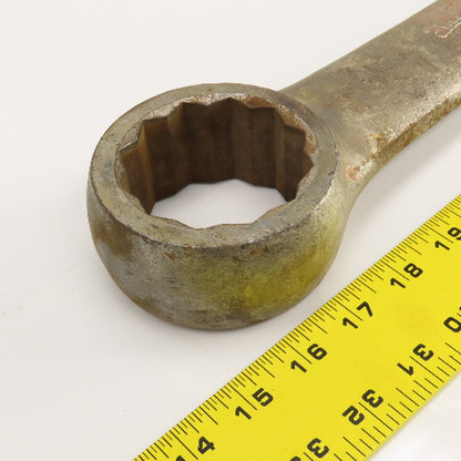Williams 2-3/8" Single Head Box End Wrench 12 Point Heavy Duty Made In USA