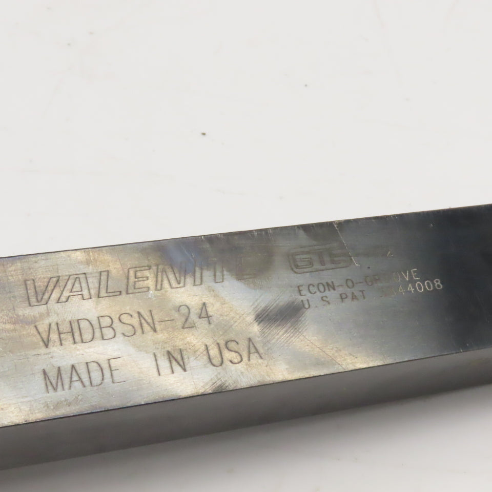 Valenite VHDBSN-24 Econ-O-Groove Indexing Tool Holder 90° 8" Projection