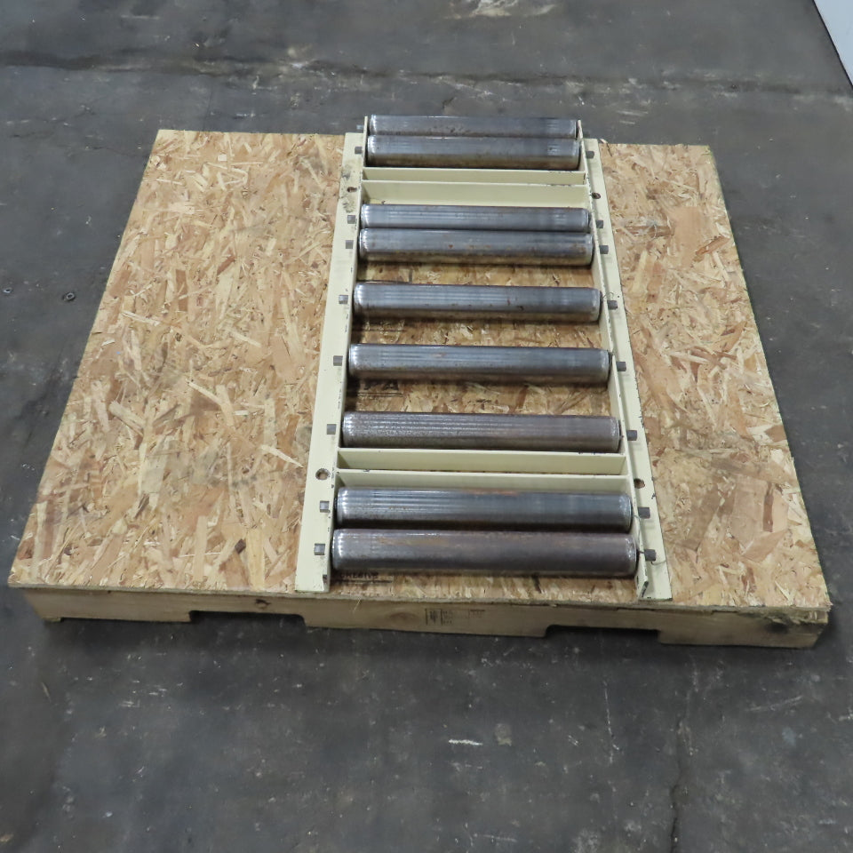 45" L x 17" BF Gravity Conveyor Section 2-1/2" Steel Rollers 22" Width