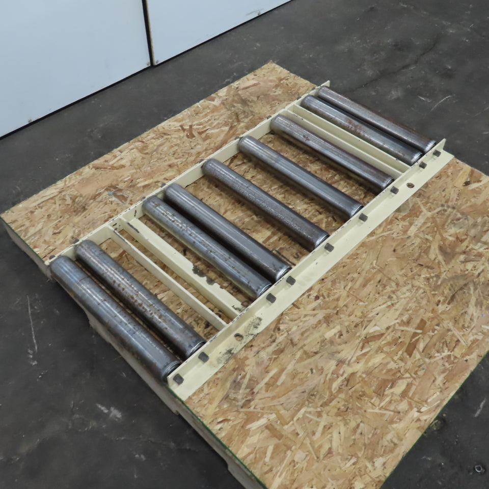45" L x 17" BF Gravity Conveyor Section 2-1/2" Steel Rollers 22" Width