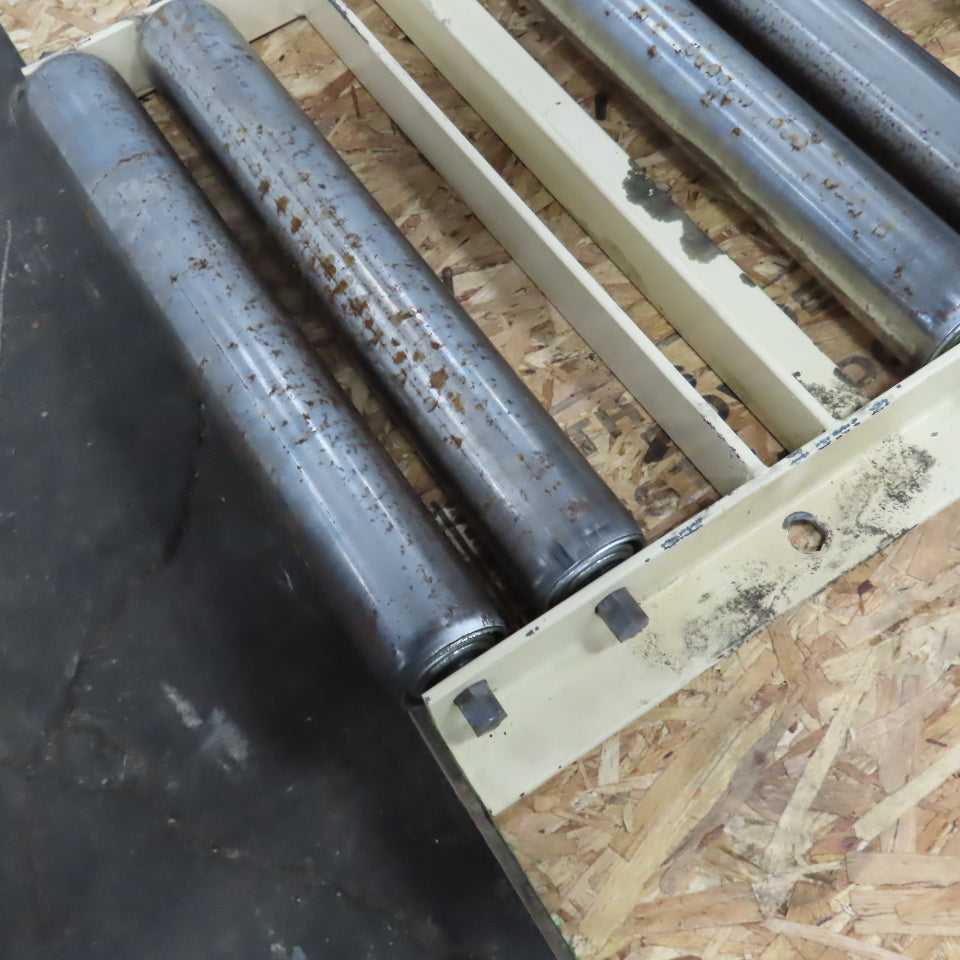 45" L x 17" BF Gravity Conveyor Section 2-1/2" Steel Rollers 22" Width