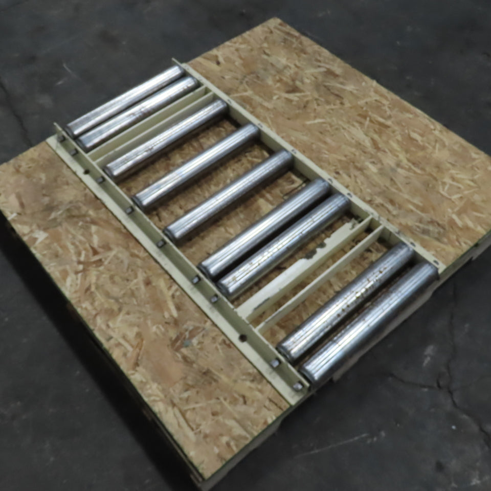 45" L x 17" BF Gravity Conveyor Section 2-1/2" Steel Rollers 22" Width