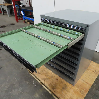 Emag Norm 11 Drawer Industrial Parts Tool Storage Shop Cabinet 29"x29"x 42-3/4"