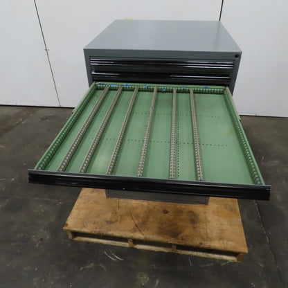 Emag Norm 11 Drawer Industrial Parts Tool Storage Shop Cabinet 29"x29"x 42-3/4"