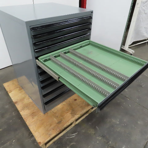 Emag Norm 11 Drawer Industrial Parts Tool Storage Shop Cabinet 29"x29"x 42-3/4"