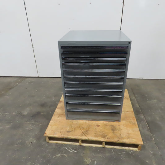 Emag Norm 11 Drawer Industrial Parts Tool Storage Shop Cabinet 29"x29"x 42-3/4"