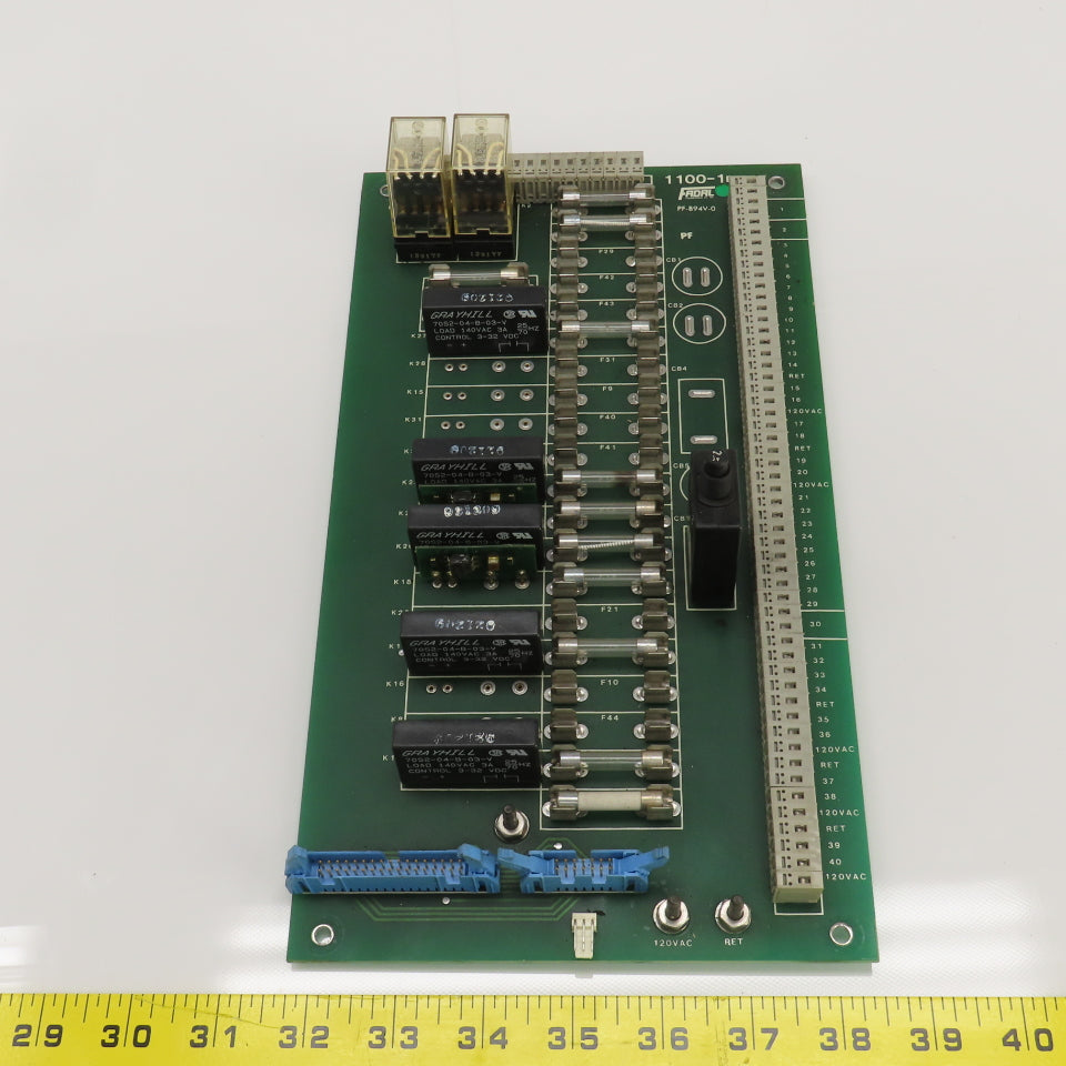 Fadal Engineering PF-B94V-0 1100-1B Relay Distribution Circuit Board
